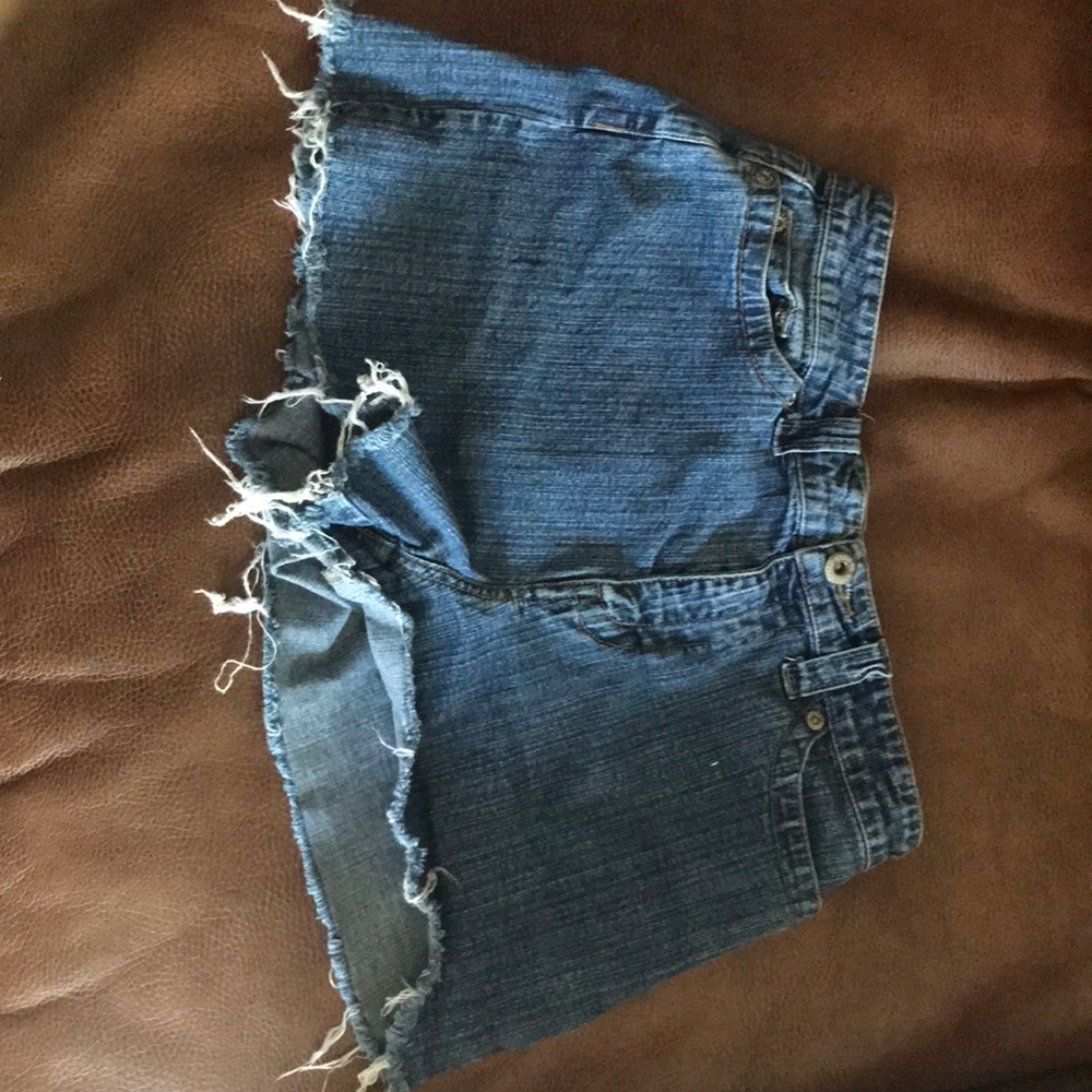 Faded glory denim shorts